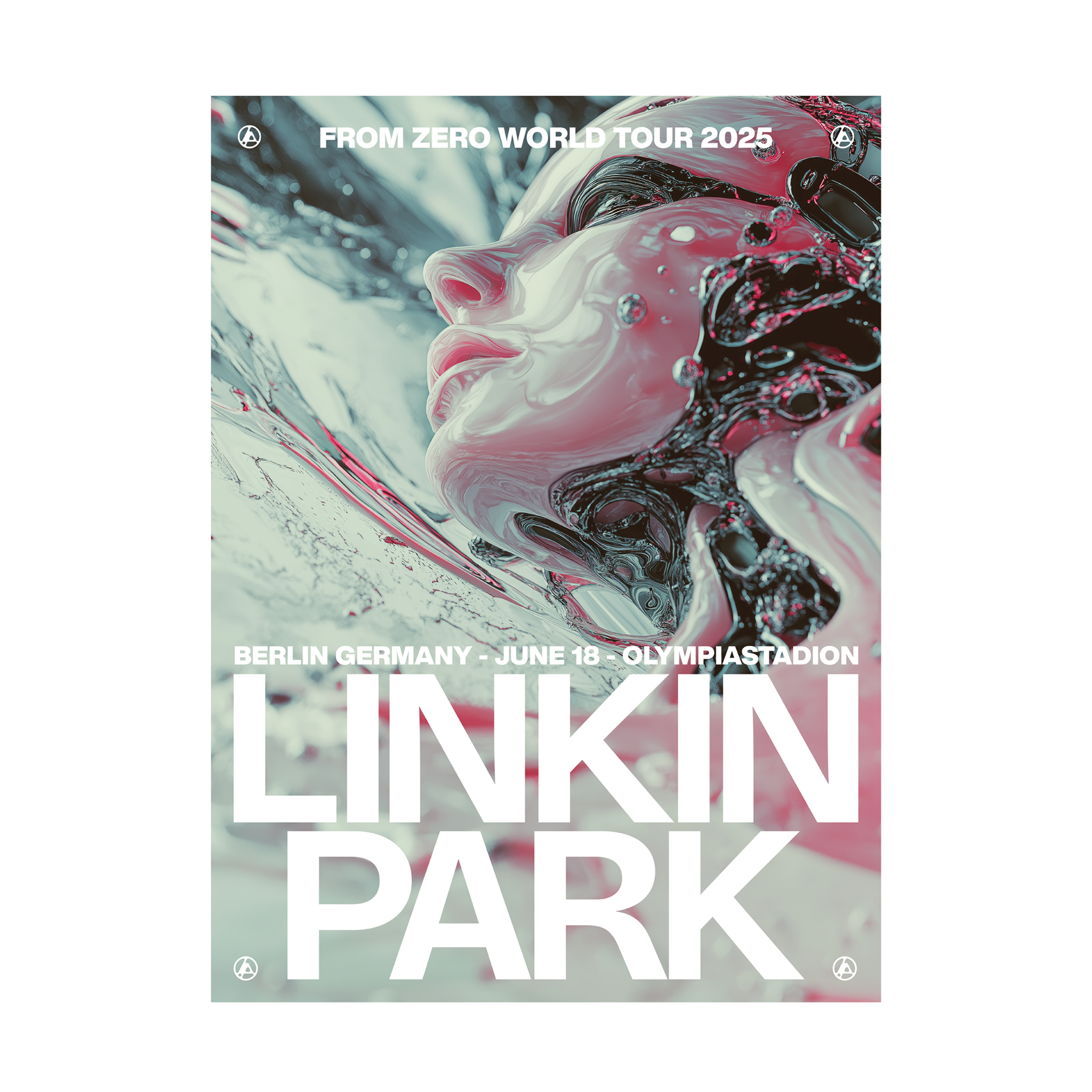 FZ 2025 Tour Berlin Poster (June 18th) - PJ Richardson – Linkin FZ 2025 Tour Berlin Poster (June 18th) - PJ Richardson – Linkin