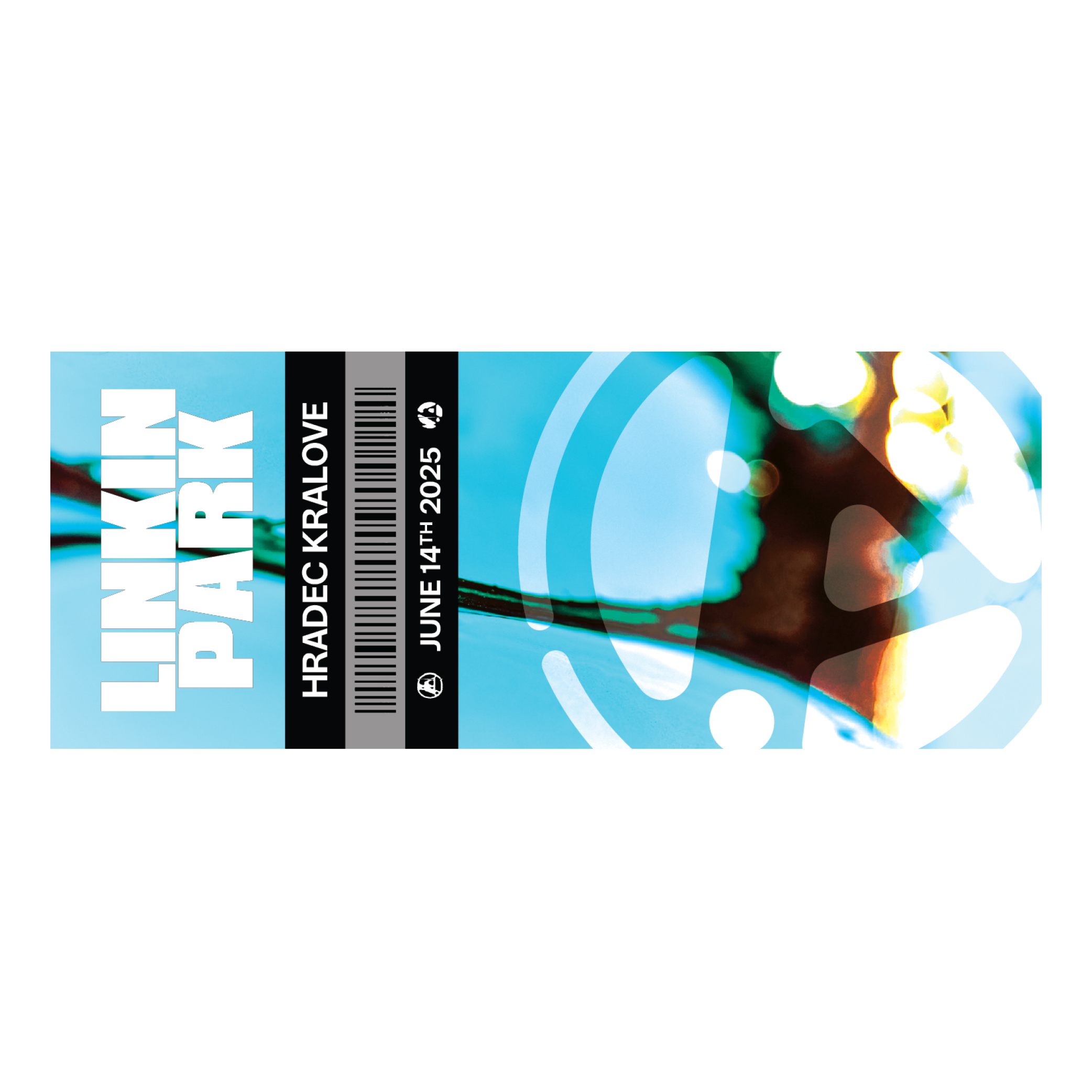 From Zero Commemorative Ticket Magnet Hradec Kralove (June 14th From Zero Commemorative Ticket Magnet Hradec Kralove (June 14th