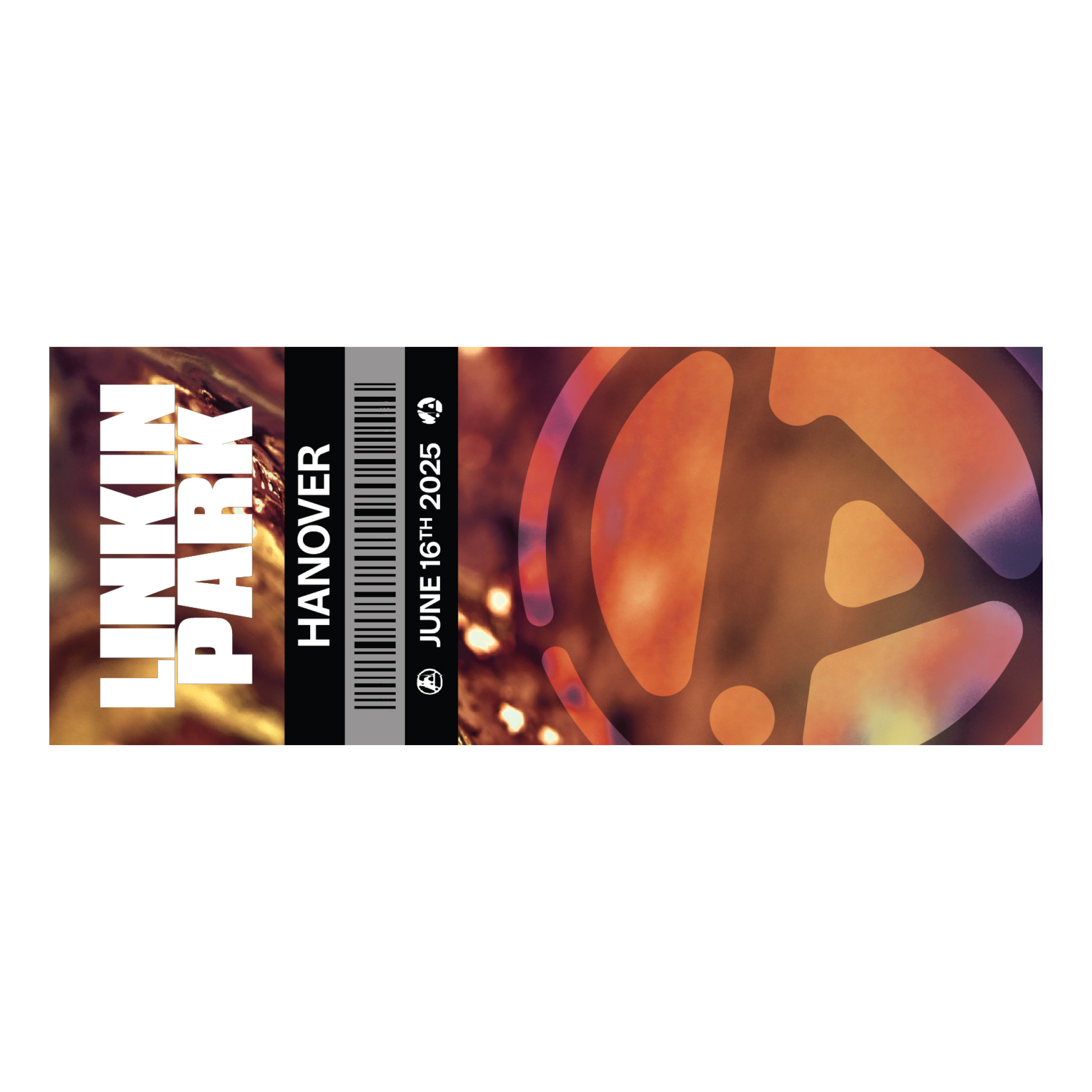 From Zero Commemorative Ticket Magnet Hanover (June 16th From Zero Commemorative Ticket Magnet Hanover (June 16th