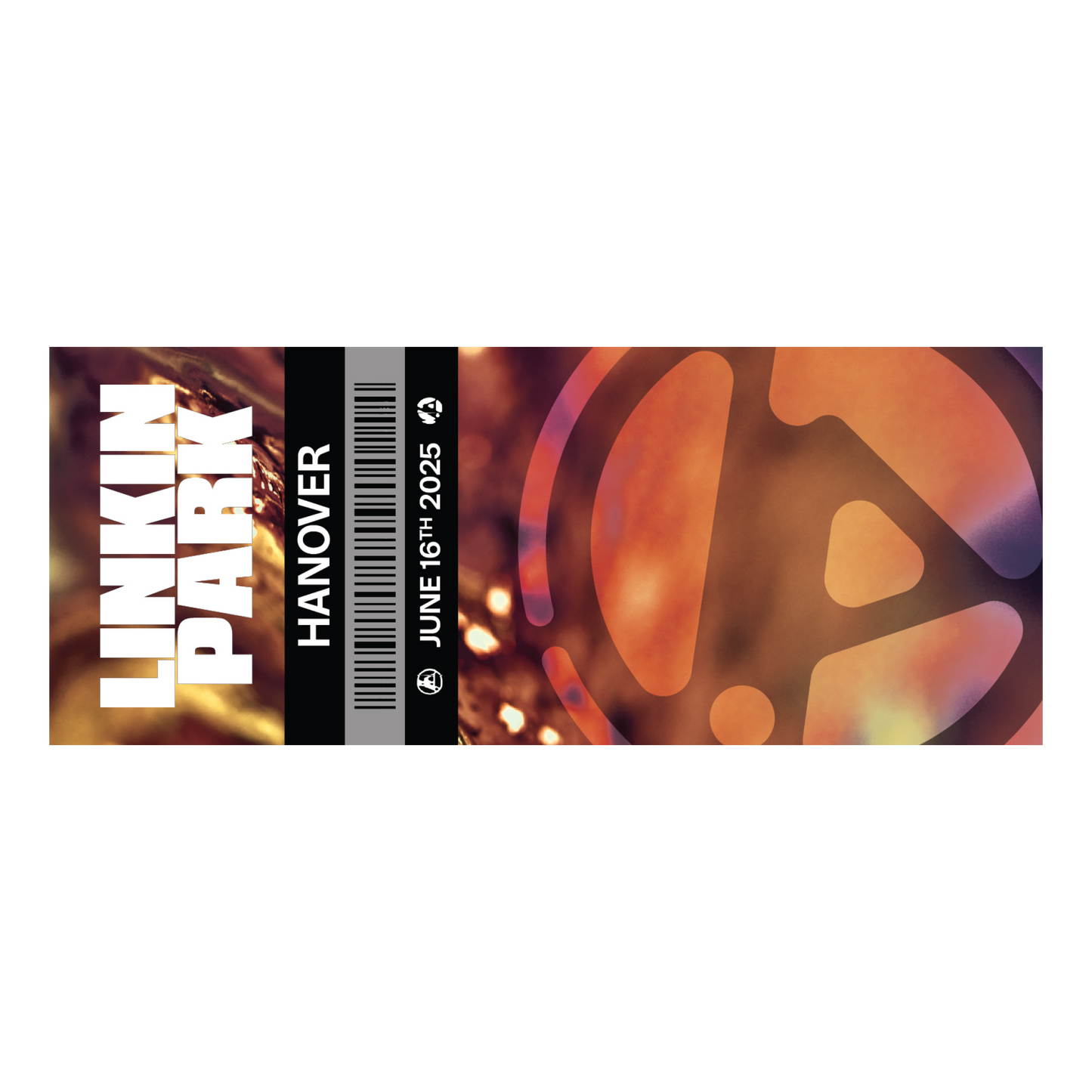 From Zero Commemorative Ticket Magnet Hanover (June 16th)