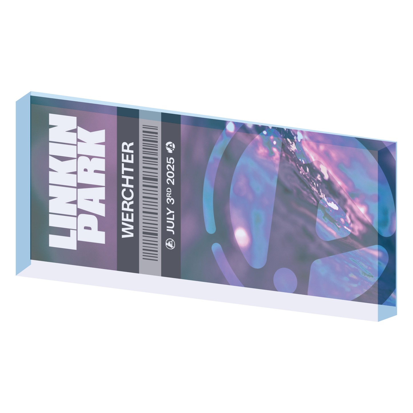 From Zero Commemorative Ticket Magnet Werchter (July 3rd)