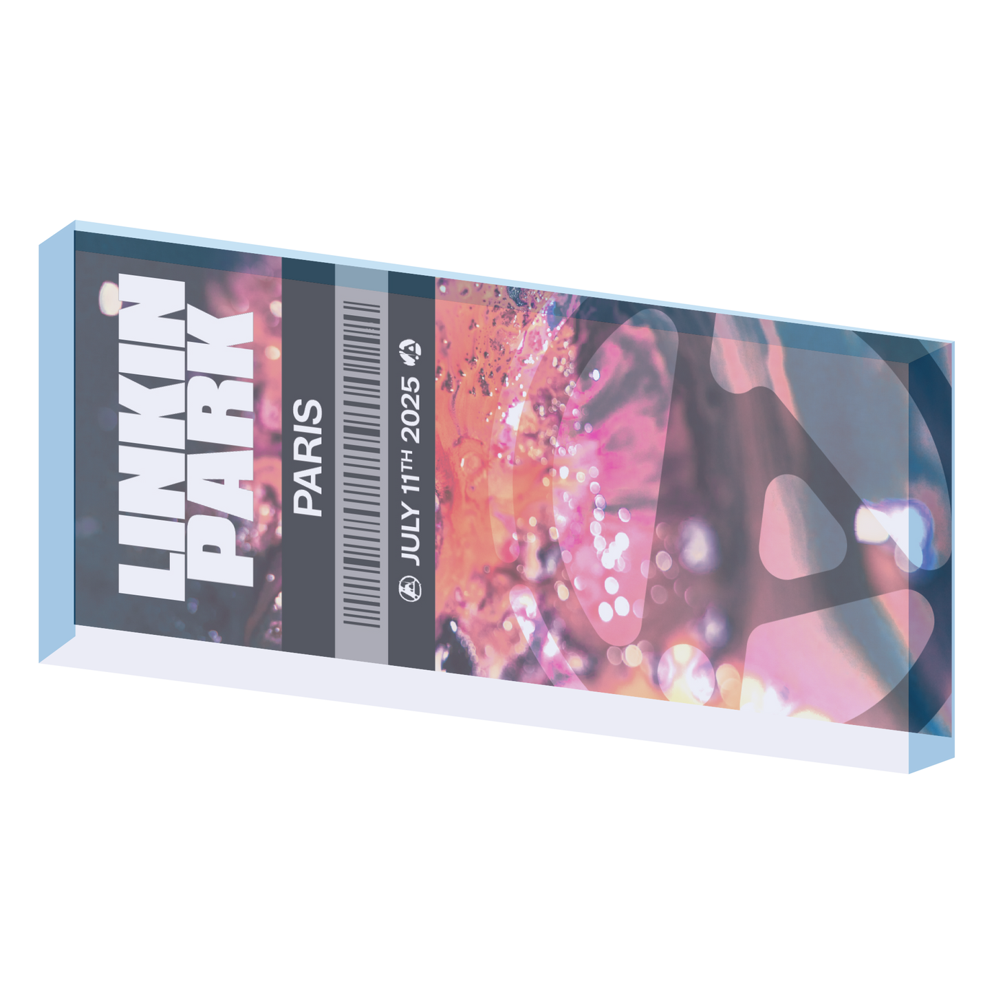 From Zero Commemorative Ticket Magnet Paris (July 11th)