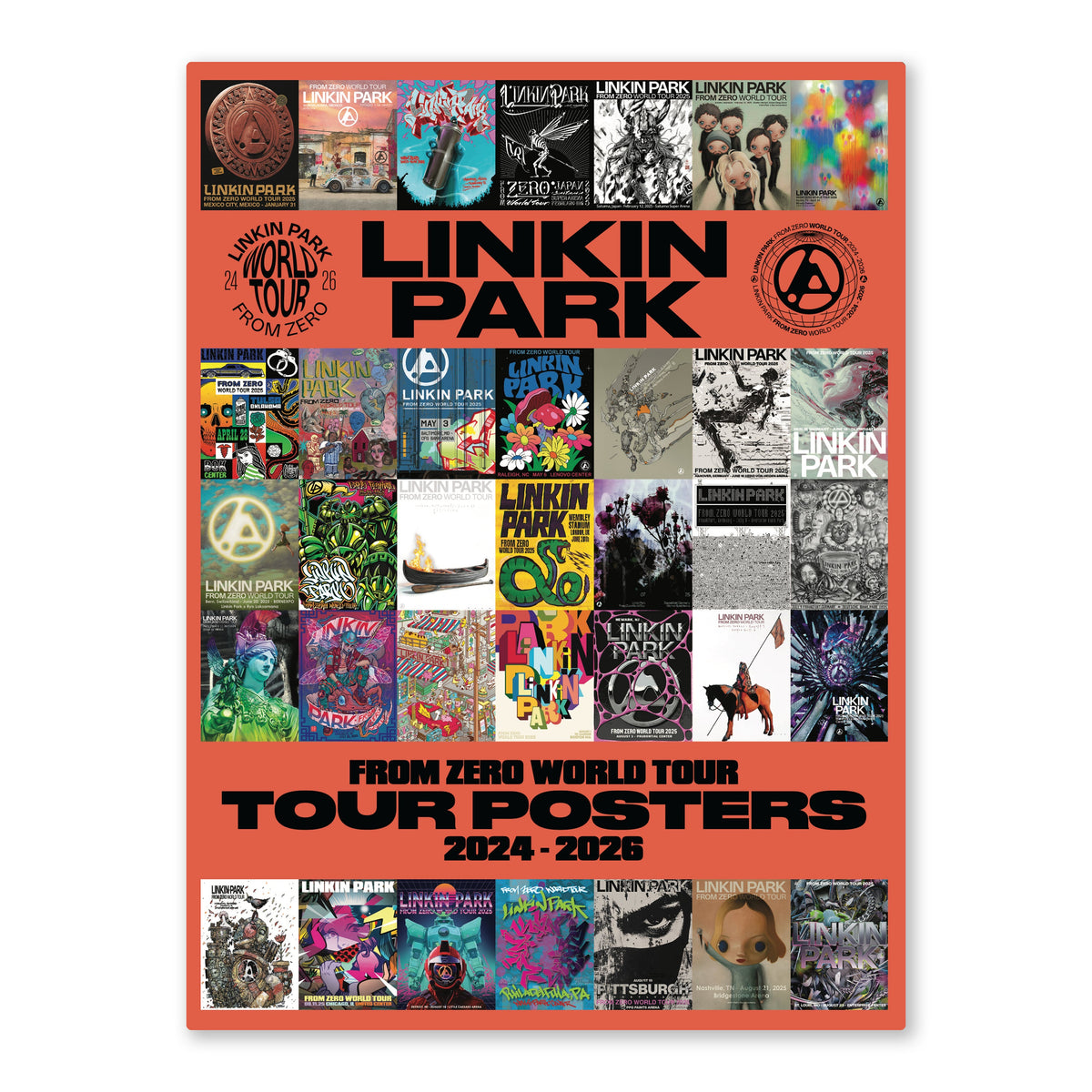 FROM ZERO WORLD TOUR: Tour Posters [First Pressing Edition]