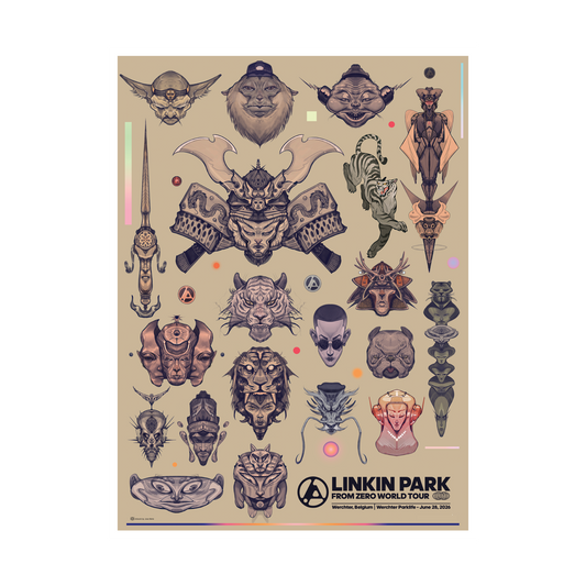 FZ 2026 Tour Werchter Poster (June 28th) - Jose Mertz
