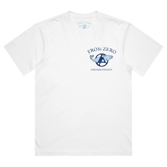 From Zero "Fischbrötchen" White Tee