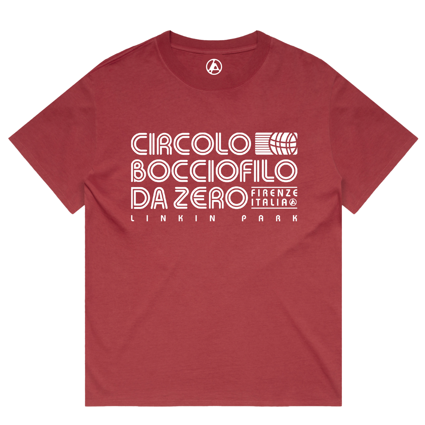 Bocce Club Red Tee