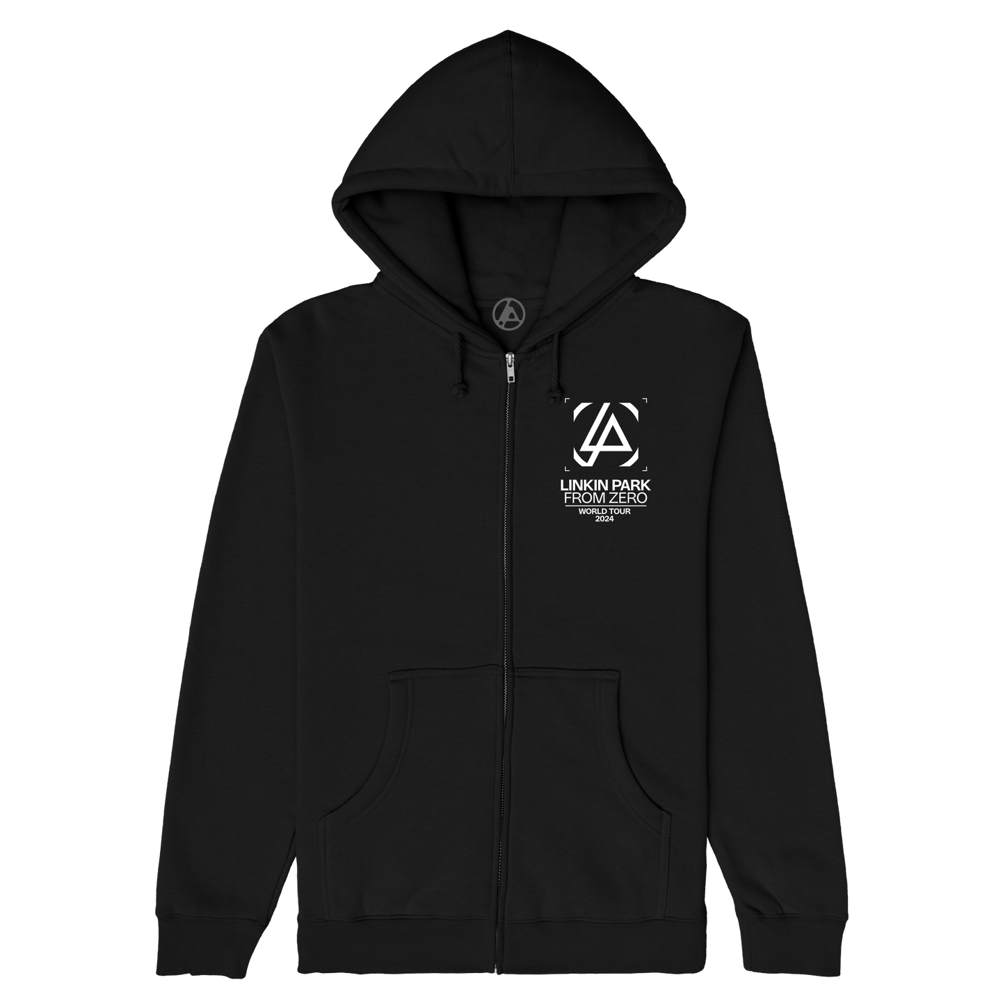 From Zero Black Tour Zip Hoodie