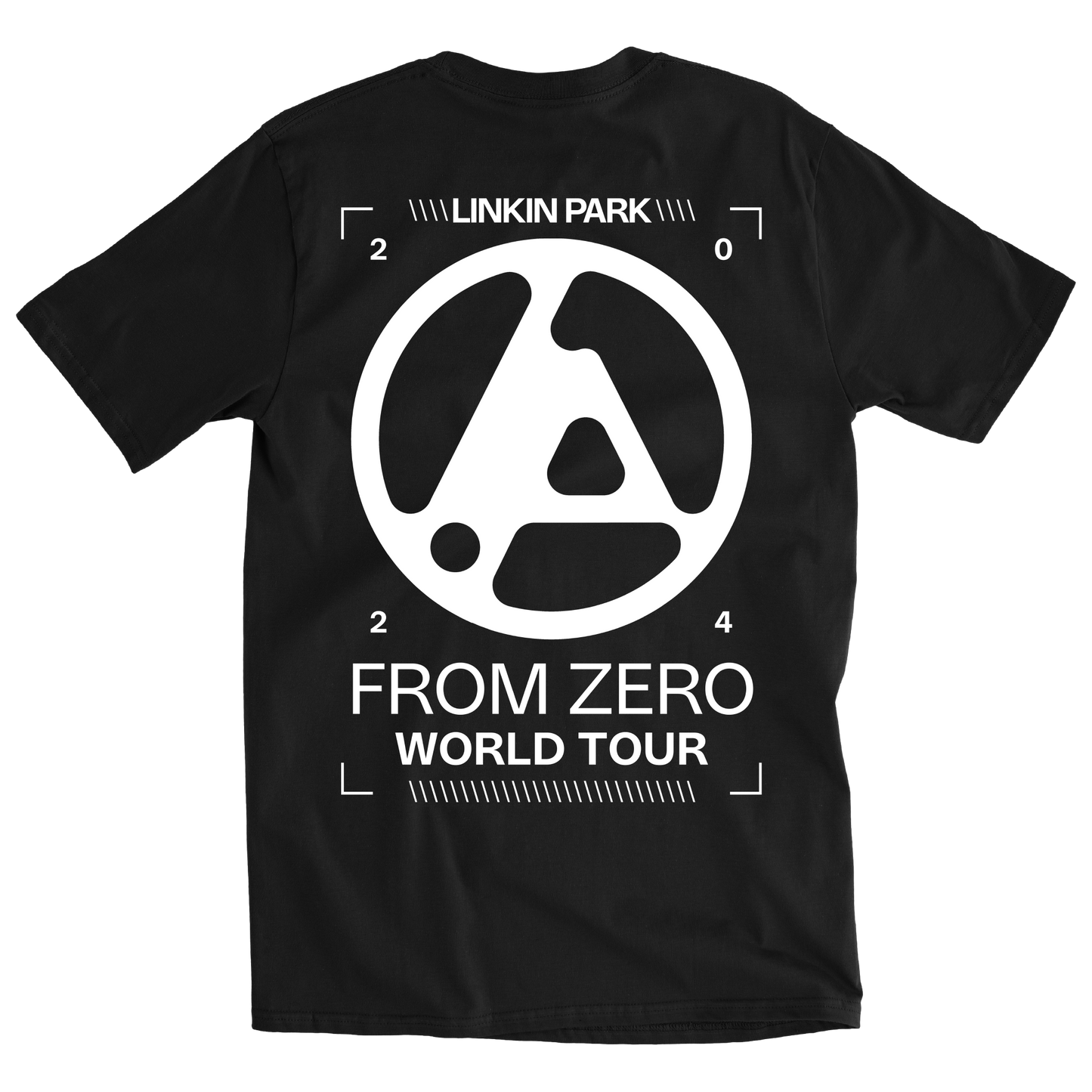 From Zero World Tour 2024 Black Tee