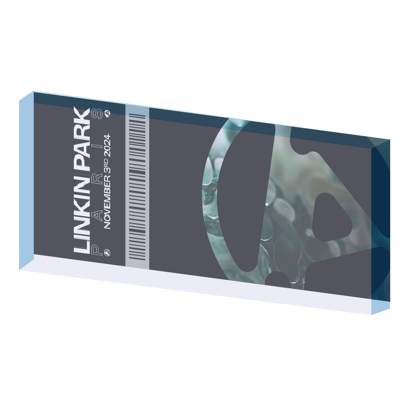 リンキンパーク LINKIN PARK マグネット MAGNET 新品 グッズ Linkin Park From Zero Paris Commemorative Ticket Magnet