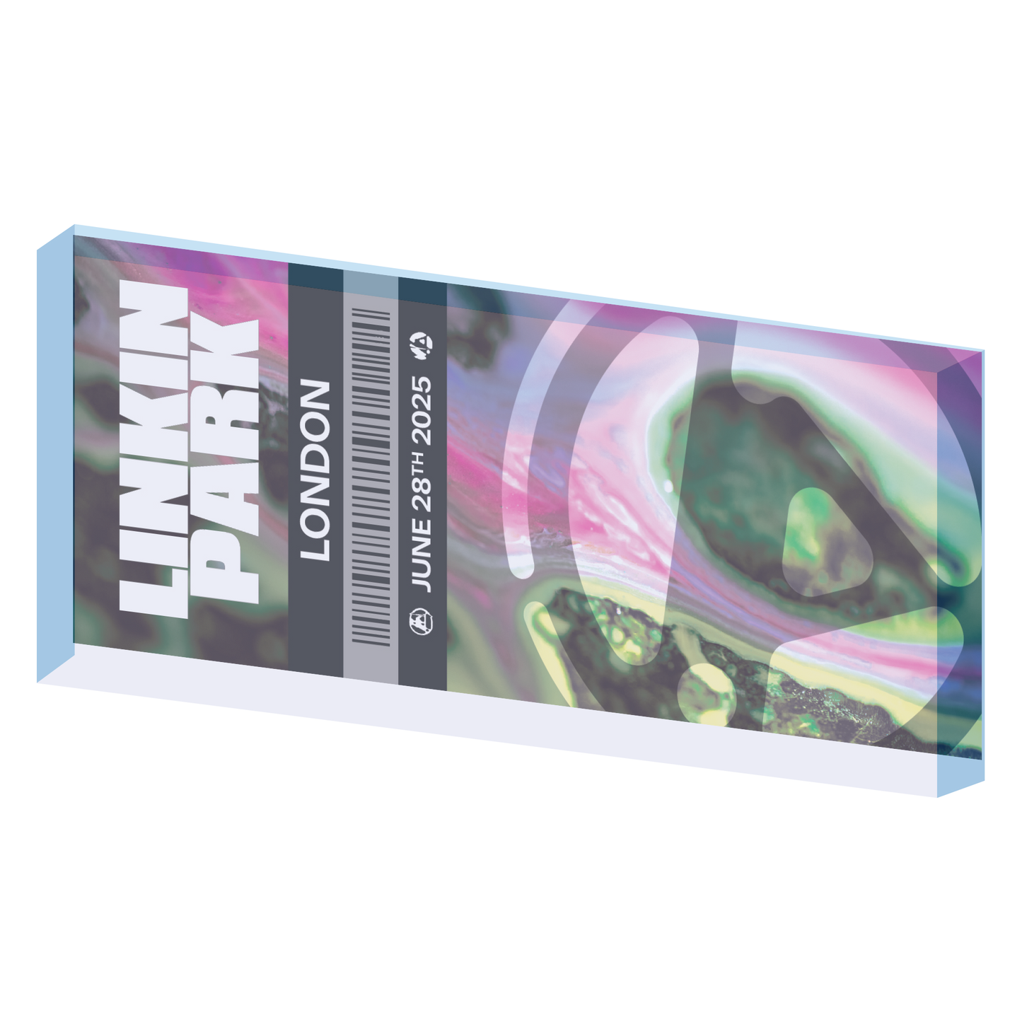 From Zero Commemorative Ticket Magnet London (June 28th)