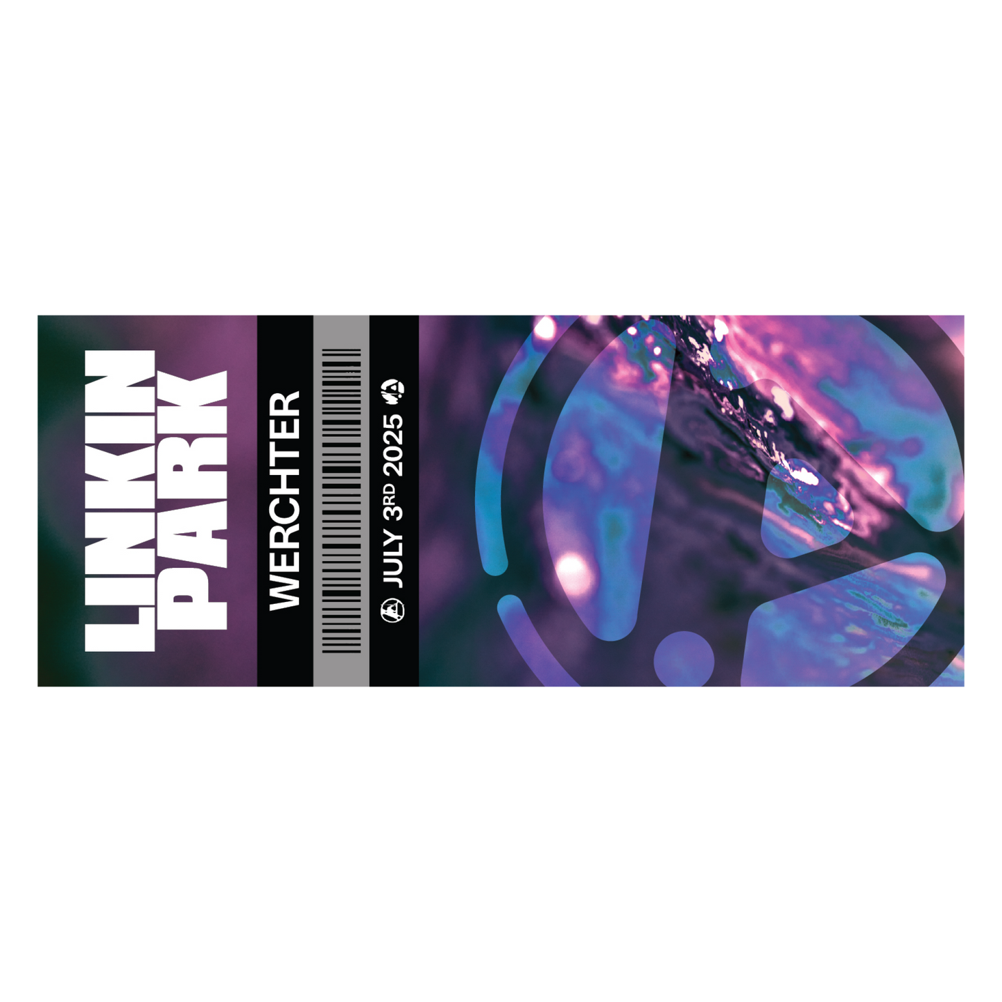 From Zero Commemorative Ticket Magnet Werchter (July 3rd)