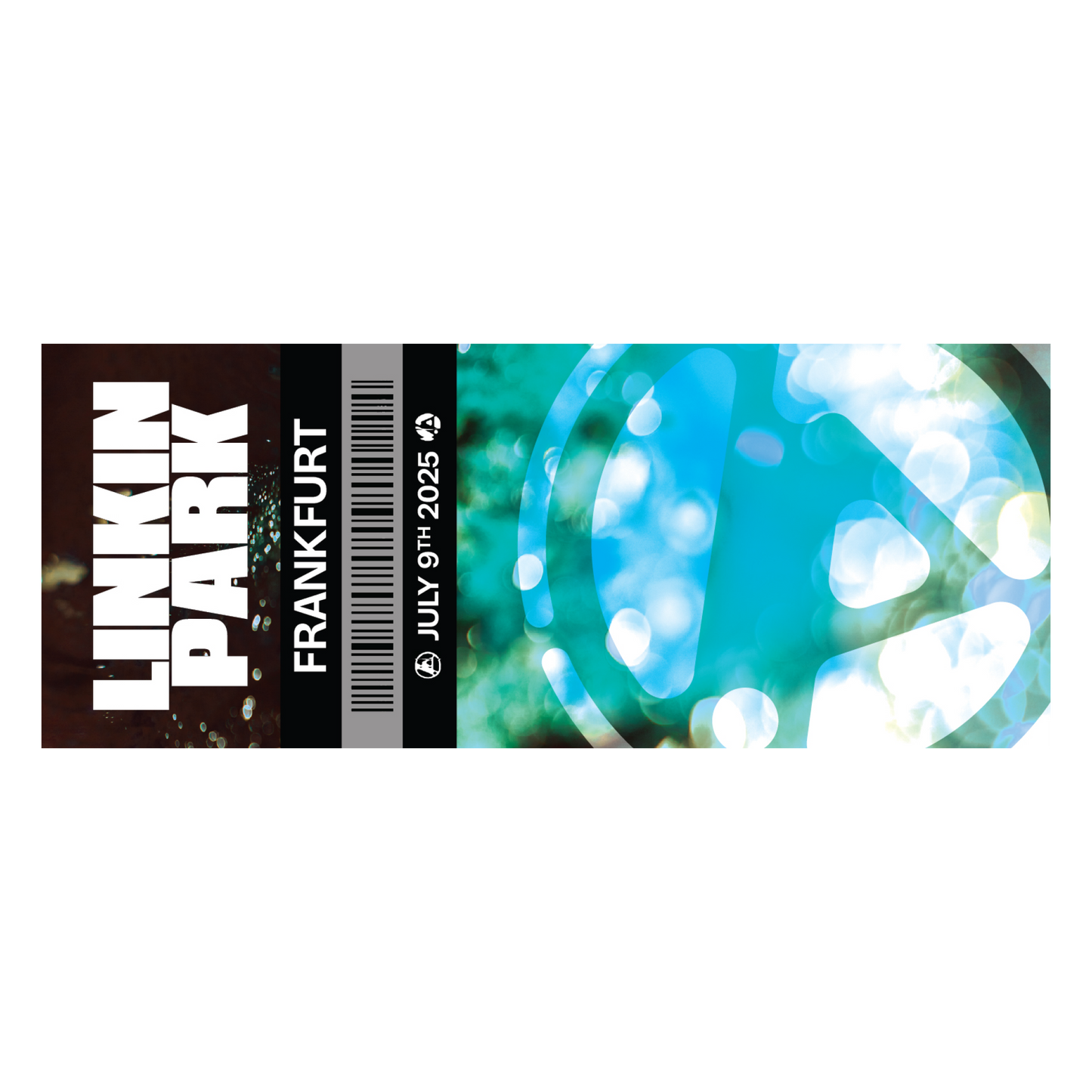 From Zero Commemorative Ticket Magnet Frankfurt (July 9th)