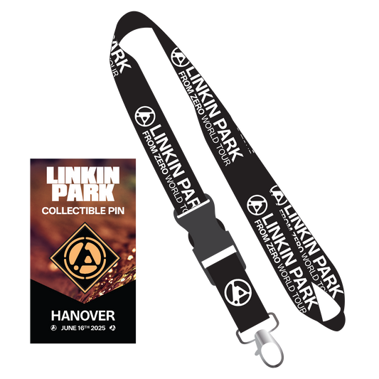 LP FZ Hanover Enamel Pin + Black Lanyard Bundle Pack (June 16th)