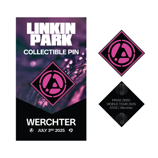 LP FZ Werchter Enamel Pin + Black Lanyard Bundle Pack (July 3rd)