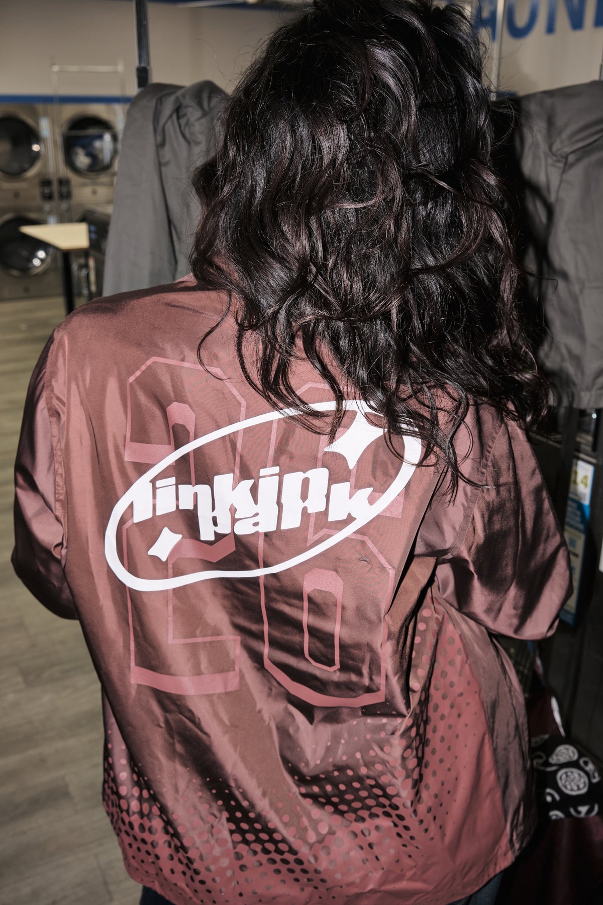 LPPL BURGUNDY COACH JACKET